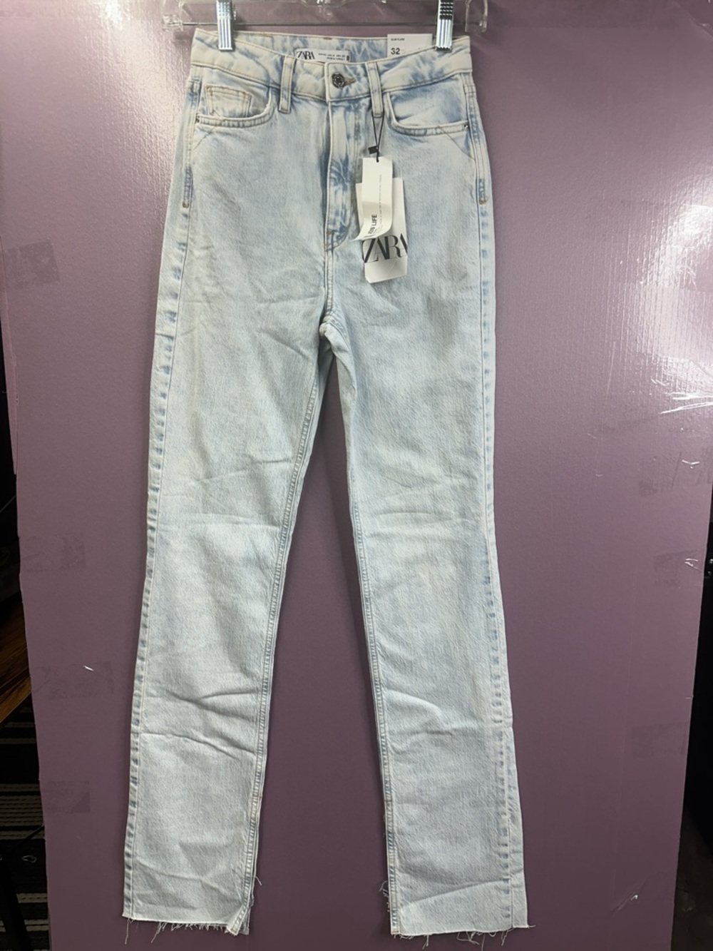 Zara Light Blue Skinny Jeans
